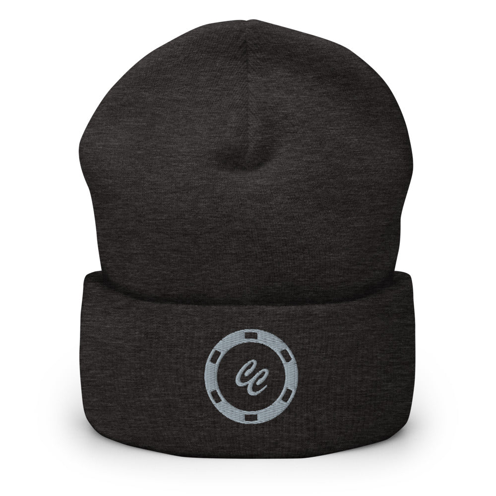 Grand Logo Beanie: Black Ice
