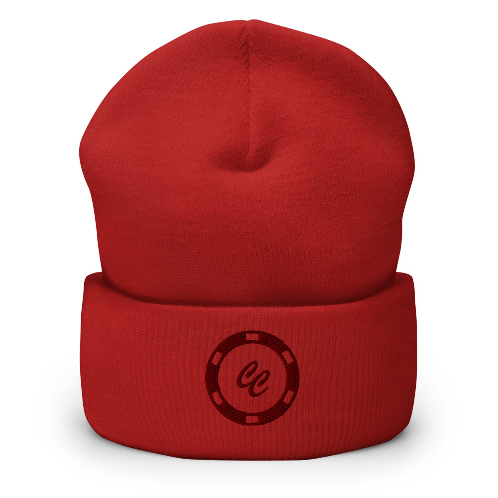 Grand Logo Beanie: Red Velvet